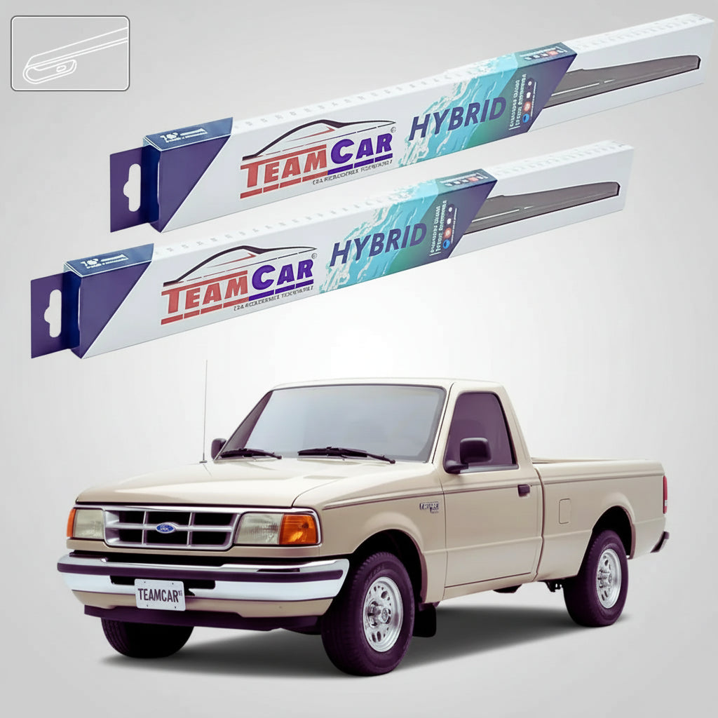 Ștergătoare Ford Ranger Gen I Pick-up 1993-2006 | Set Față Hibrid – TeamCar®