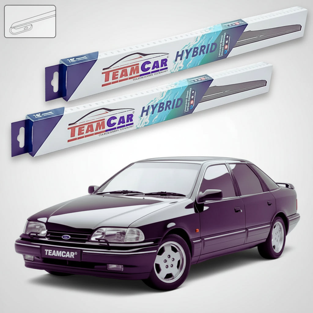 Ștergătoare Ford Scorpio Mk1 Facelift 1992-1994 | Set Față Hibrid – TeamCar®