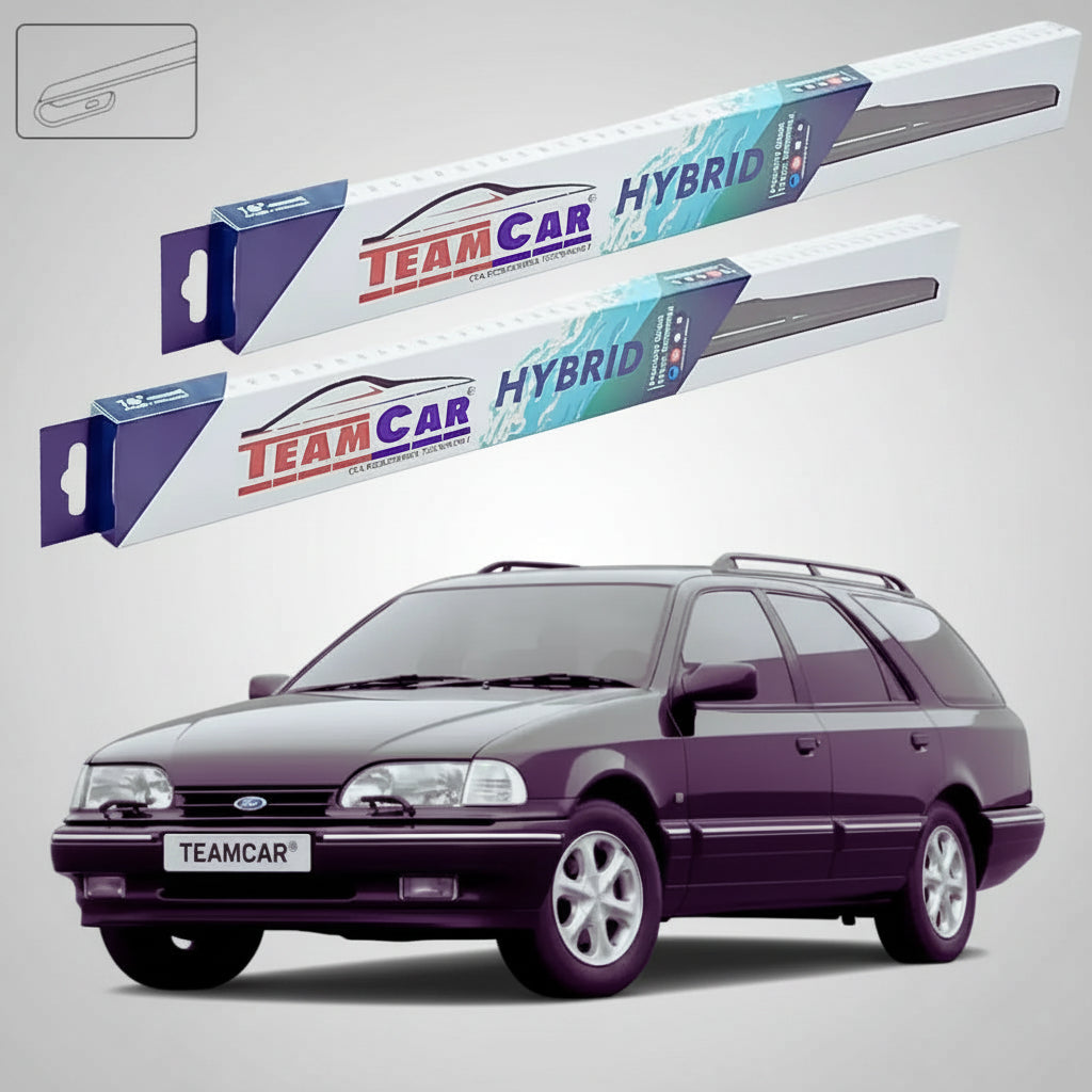 Ștergătoare Ford Scorpio Mk1 Turnier Facelift 1992-1994 | Set Față Hibrid – TeamCar®