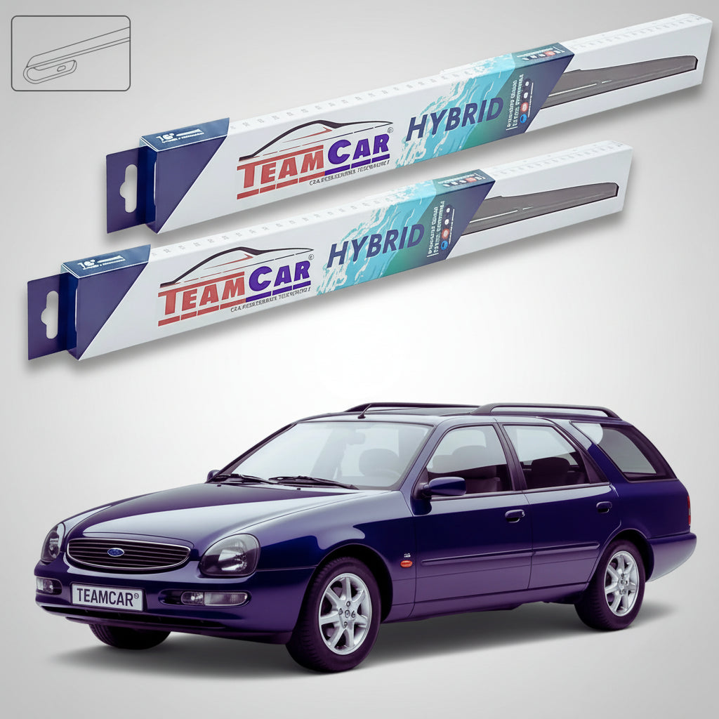 Ștergătoare Ford Scorpio Mk2 Estate 1995-1998 | Set Față Hibrid – TeamCar®