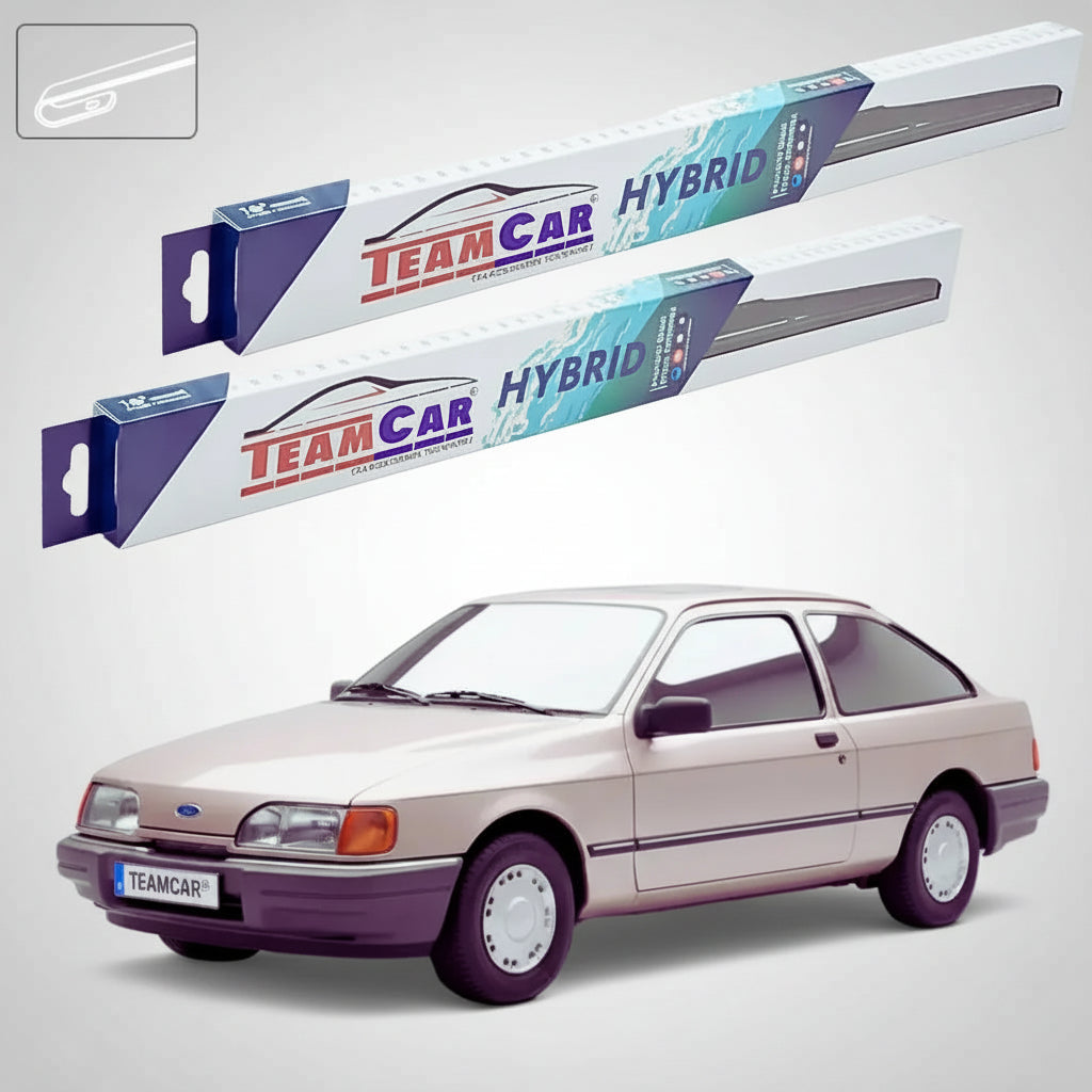 Ștergătoare Ford Sierra Hatchback 1987-1993 | Set Față Hibrid – TeamCar®