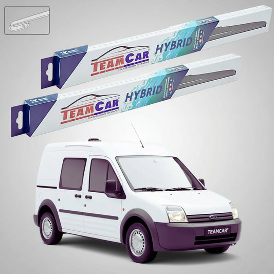 Ștergătoare Ford Transit Connect MK1 P65 Van 1-Door 2002-2013 | Set Față Hibrid – TeamCar®