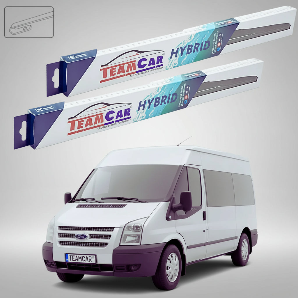 Ștergătoare Ford Transit MK7 Van 2006-2009 | Set Față Hibrid – TeamCar®
