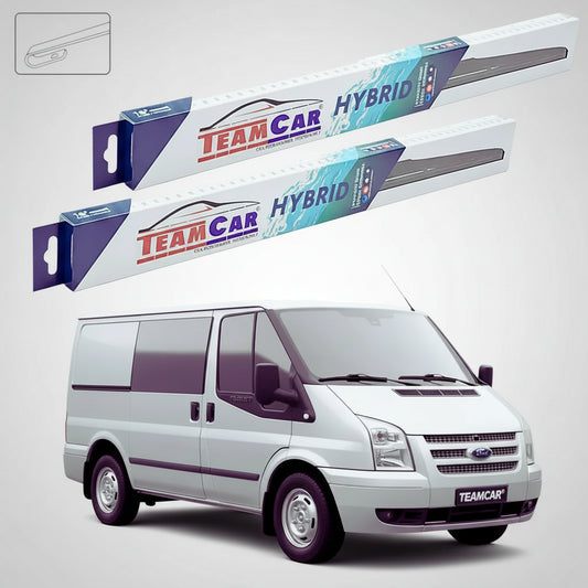 Ștergătoare Ford Transit Tourneo Gen V MK6-MK7 V347 2-Door 2006-2011 | Set Față Hibrid – TeamCar®