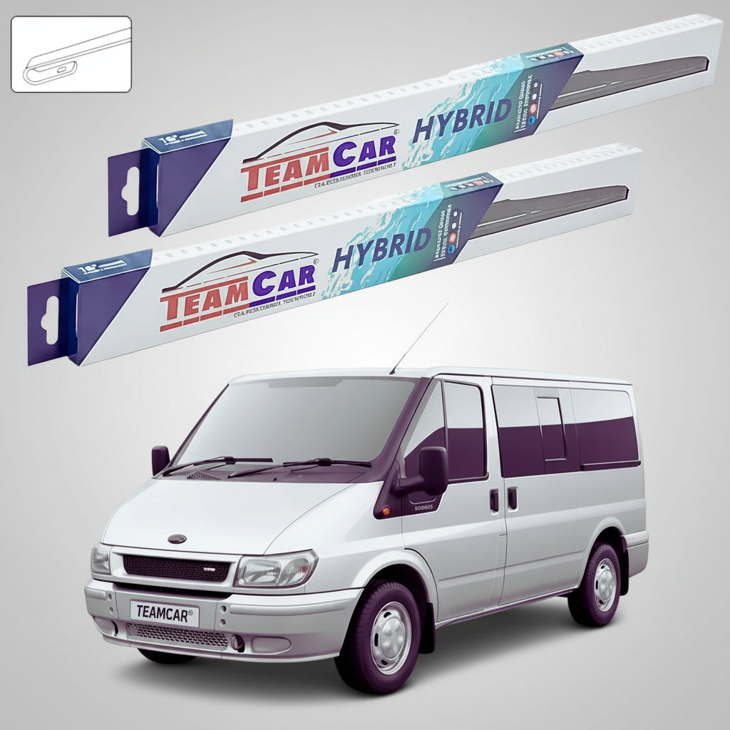 Ștergătoare Ford Transit Tourneo Gen V MK6 V184 1-Door 2000-2006 | Set Față Hibrid – TeamCar®