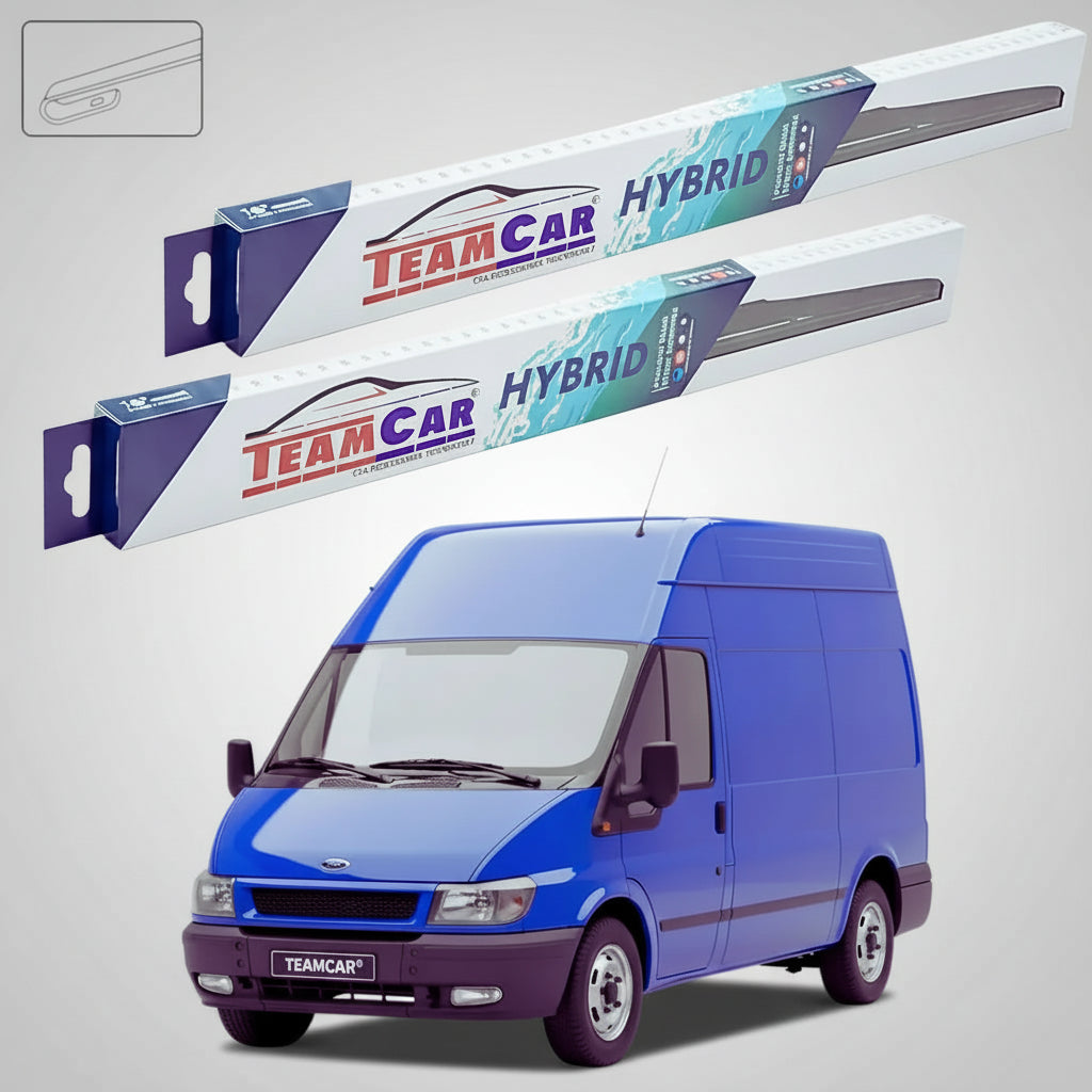 Ștergătoare Ford Transit Tourneo Gen V MK6 V184 2-Door 2000-2006 | Set Față Hibrid – TeamCar®