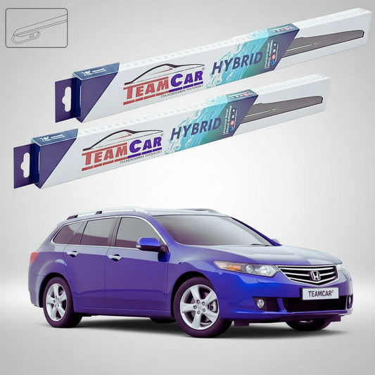 Ștergătoare Honda Accord Gen VIII Tourer (CW) Estate 2008-2015 | Set Față Hibrid – TeamCar®