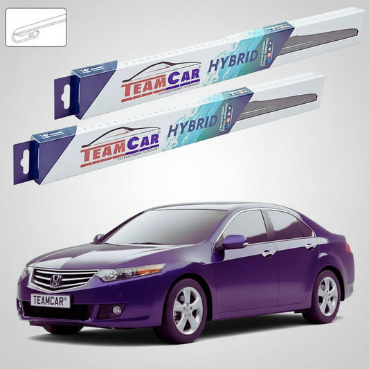 Ștergătoare Honda Accord Gen VIII (CU) Sedan 2008-2015 | Set Față Hibrid – TeamCar®