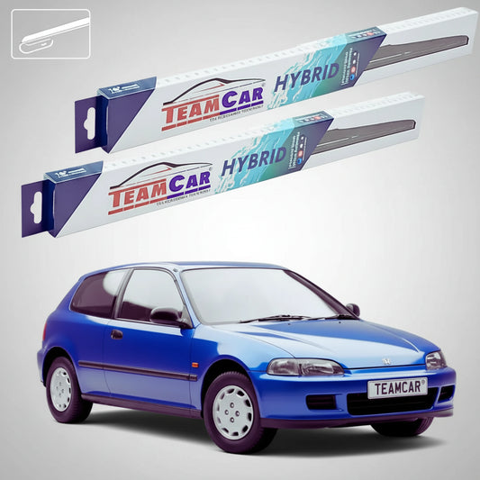 Ștergătoare Honda Civic Gen V (EG/EH) Hatchback 3U 1991-1995 | Set Față Hibrid – TeamCar®