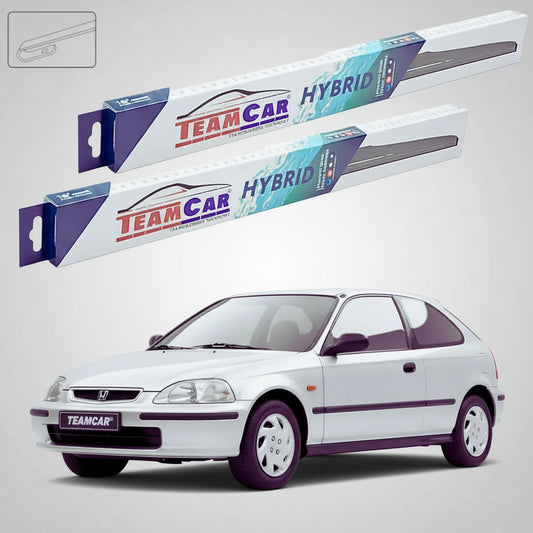Ștergătoare Honda Civic Gen VI (EJ/EK) Hatchback 3U 1995-2001 | Set Față Hibrid – TeamCar®