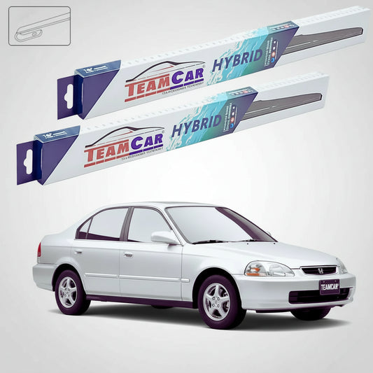 Ștergătoare Honda Civic Gen VI (EJ/EK) Sedan 4U 1995-2001 | Set Față Hibrid – TeamCar®