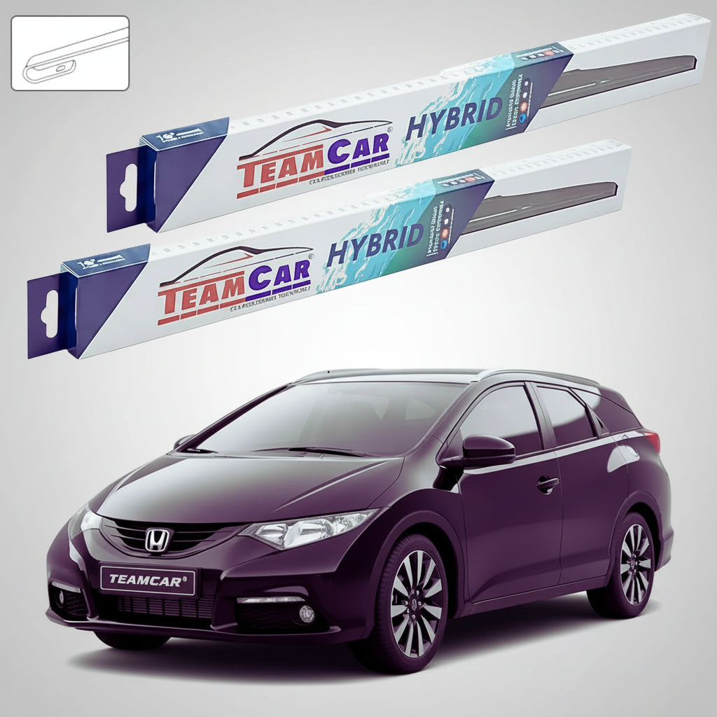 Ștergătoare Honda Civic Tourer IX MK Estate 2014-prezent | Set Față Hibrid – TeamCar®