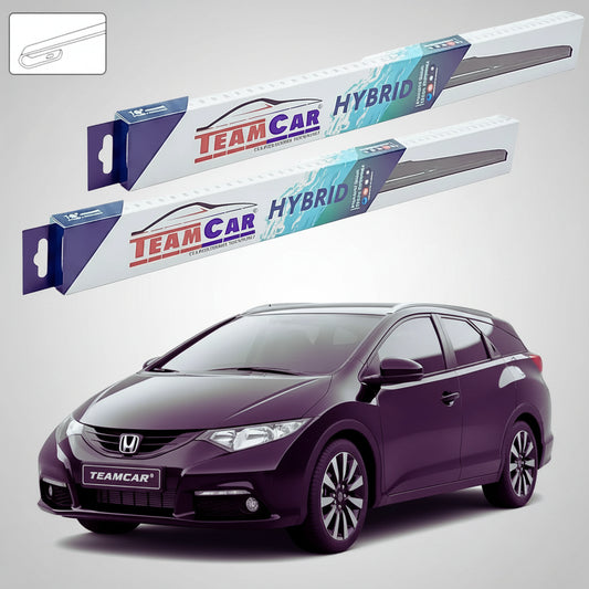 Ștergătoare Honda Civic Tourer IX MK Estate 2014-prezent | Set Față Hibrid – TeamCar®