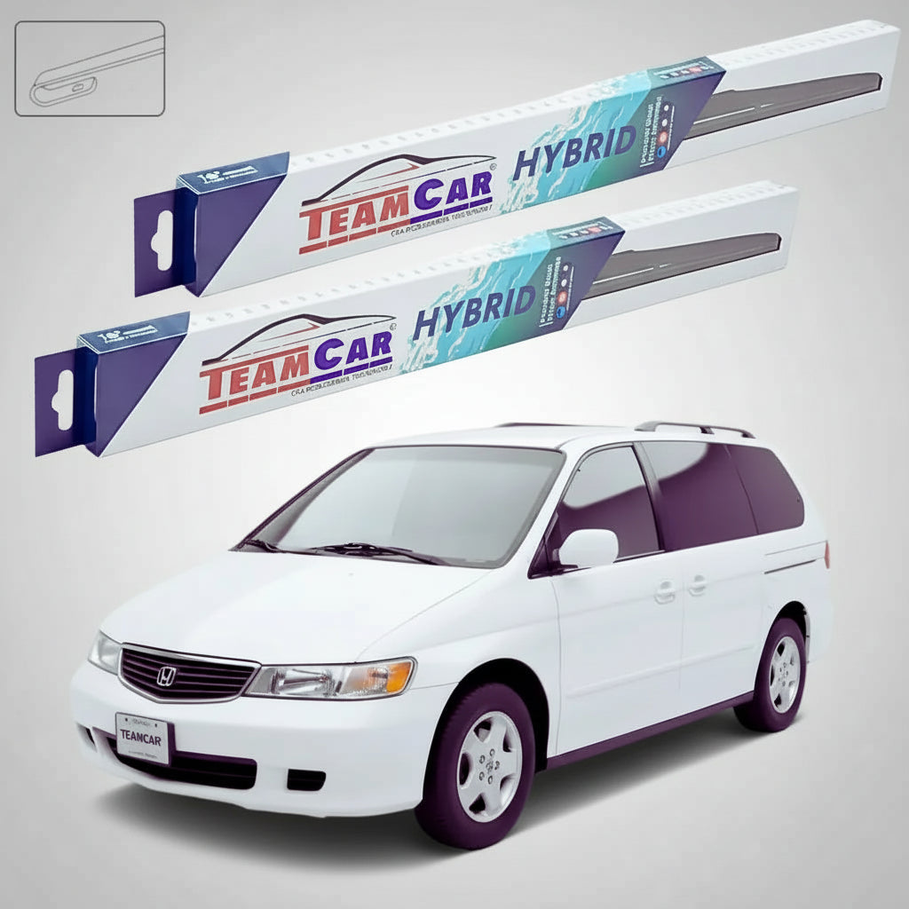 Ștergătoare Honda Odyssey Gen II (RL1/RA6-RA9) MPV 1998-prezent | Set Față Hibrid – TeamCar®