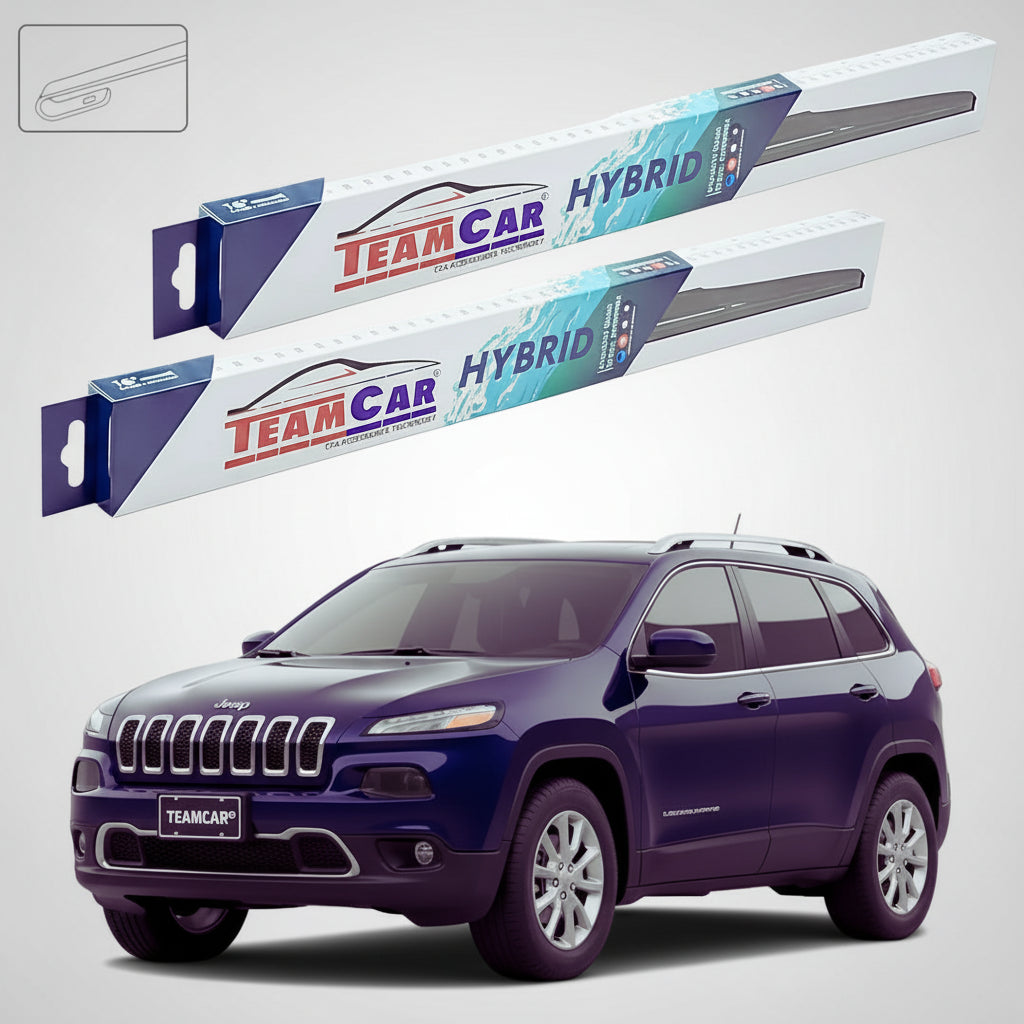 Ablaktörlő Jeep Cherokee KL 2014-jelenleg | Hibrid első készlet – TeamCar®