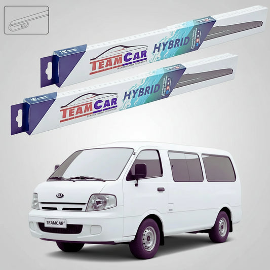Kia Besta 1990-2001 Essuie-glaces | Ensemble avant hybride – TeamCar®
