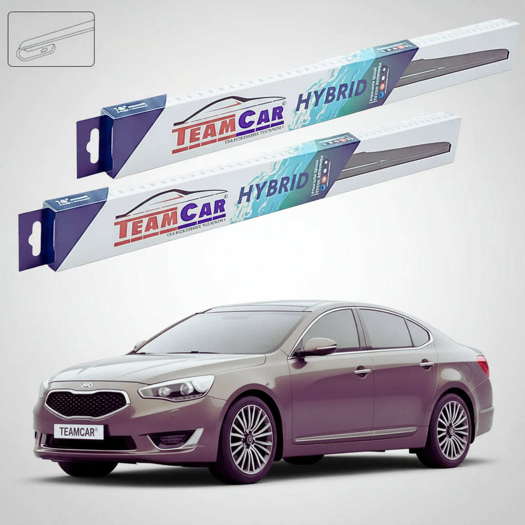Ștergătoare Kia Cadenza VG 2010-2015 | Set Față Hibrid – TeamCar®