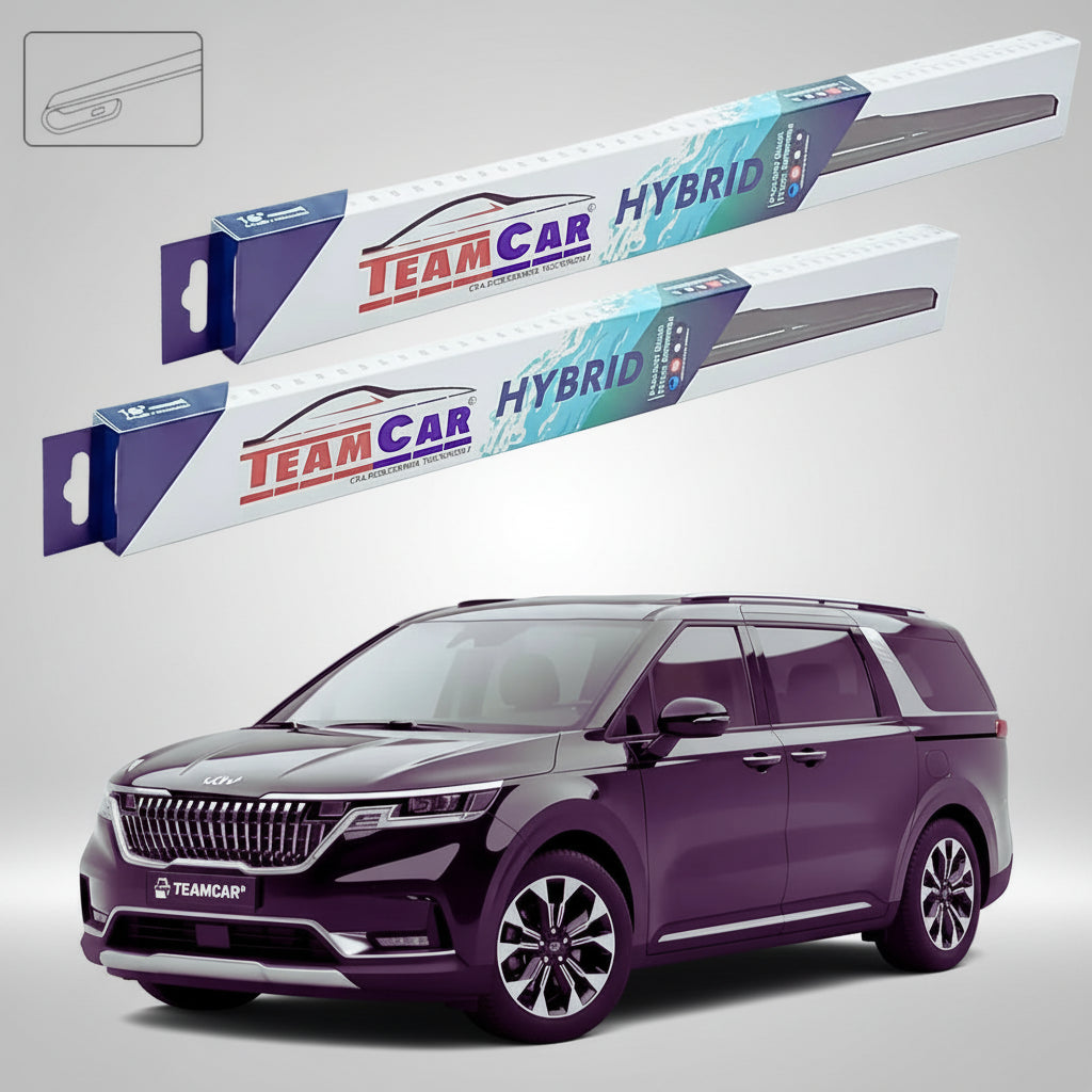 Ștergătoare Kia Carnival IV KA4 2020-prezent | Set Față Hibrid – TeamCar®