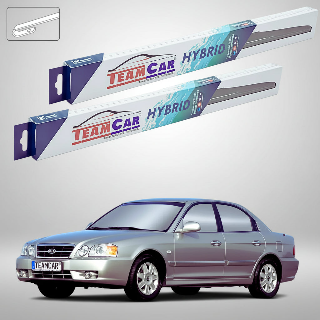 Ștergătoare Kia Magentis I GD Sedan 2000-2005 | Set Față Hibrid – TeamCar®