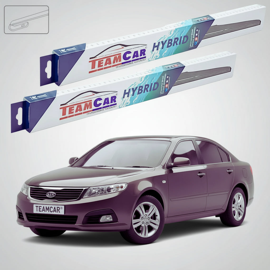 Ștergătoare Kia Magentis II GE Sedan 2006-2010 | Set Față Hibrid – TeamCar®