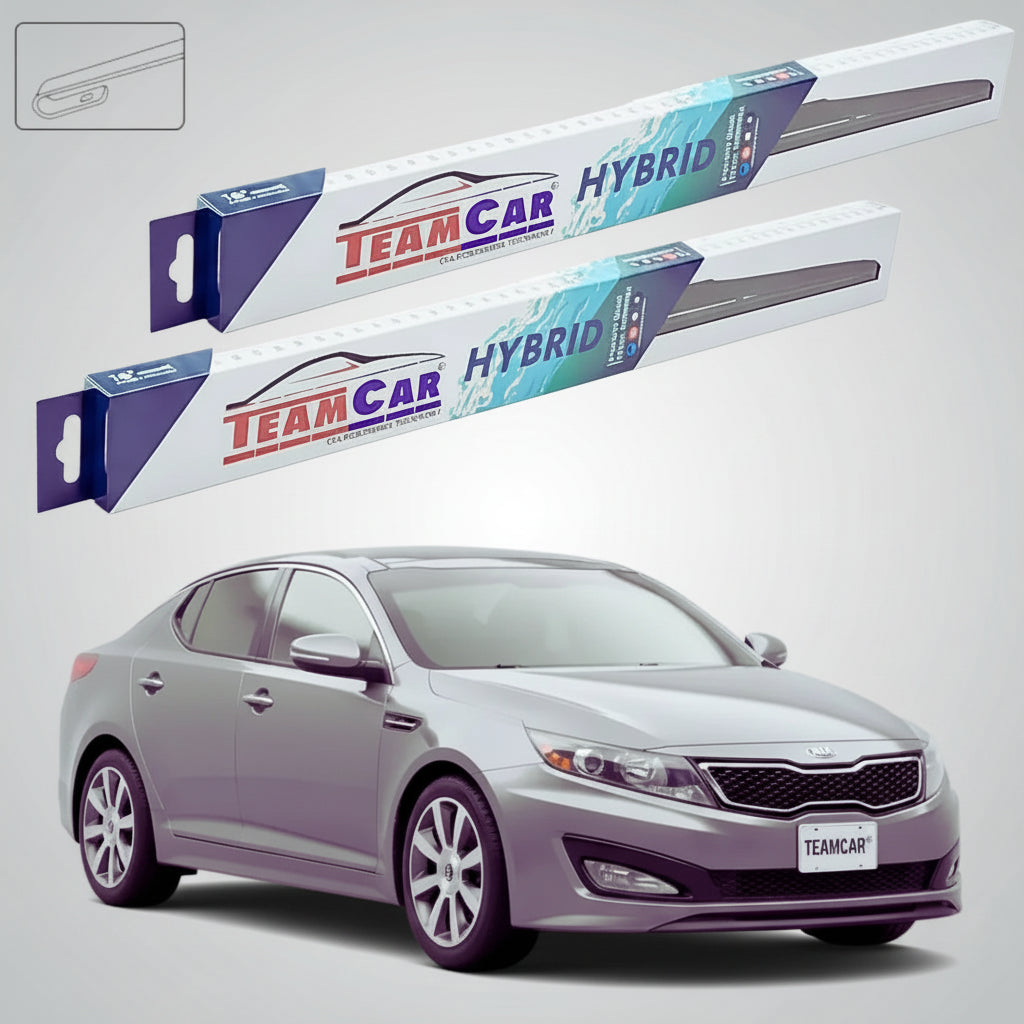 Ștergătoare Kia Optima III TF Sedan 2012-prezent | Set Față Hibrid – TeamCar®