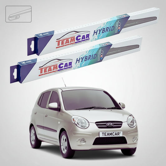 Ștergătoare Kia Picanto I BA Hatchback 2004-2011 | Set Față Hibrid – TeamCar®