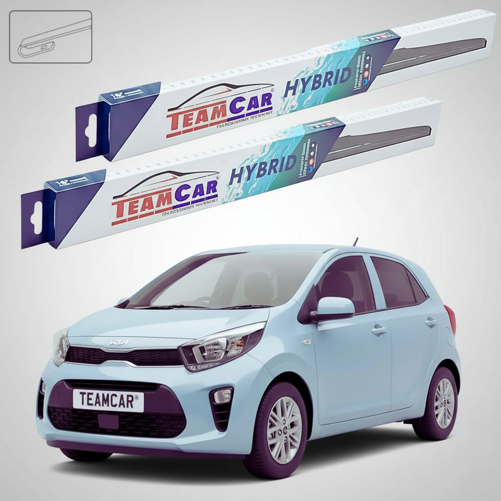Ștergătoare Kia Picanto III JA Hatchback 2017-prezent | Set Față Hibrid – TeamCar®