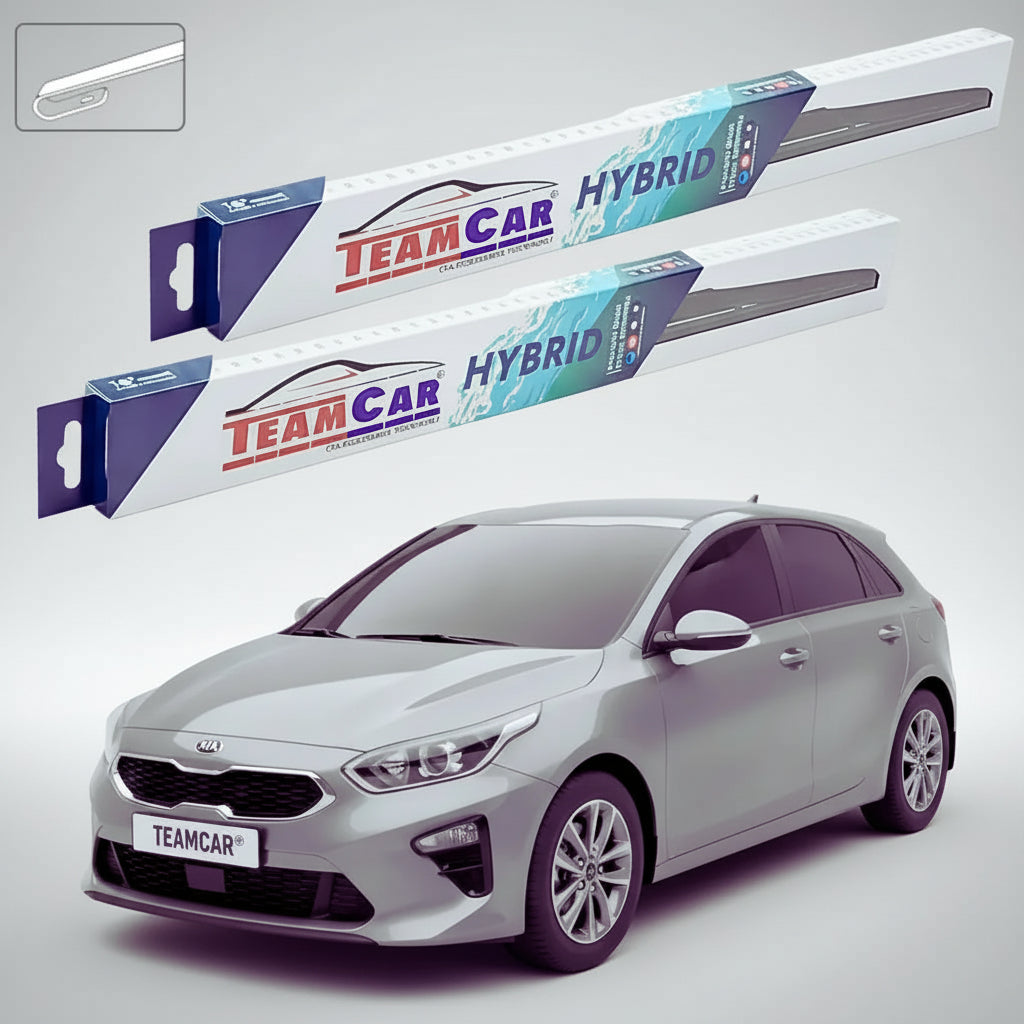 Ștergătoare Kia Pro Ceed III CD 2018-prezent | Set Față Hibrid – TeamCar®