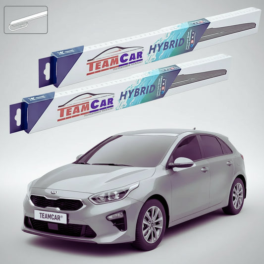 Ștergătoare Kia Pro Ceed III CD 2018-prezent | Set Față Hibrid – TeamCar®