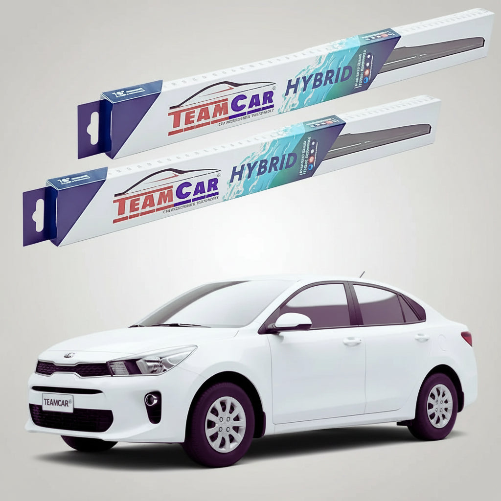 Ștergătoare Kia Rio IV YB Sedan 2017-prezent | Set Față Hibrid – TeamCar®