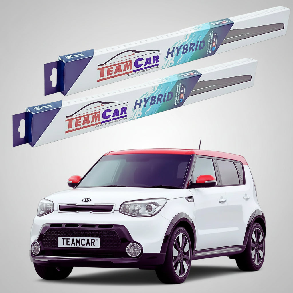 Ștergătoare Kia Soul II PS Hatchback 2014-2018 | Set Față Hibrid – TeamCar®