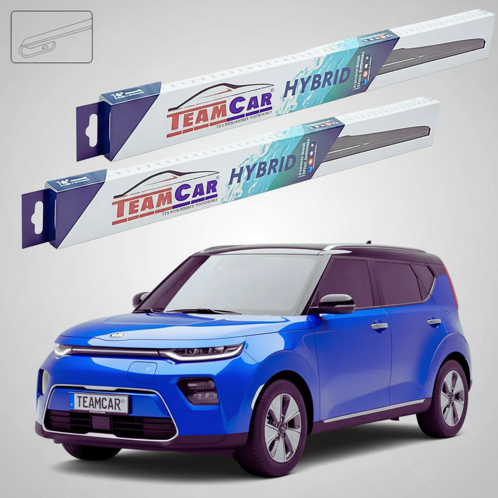Ștergătoare Kia Soul III SK3 Hatchback 2019-prezent | Set Față Hibrid – TeamCar®