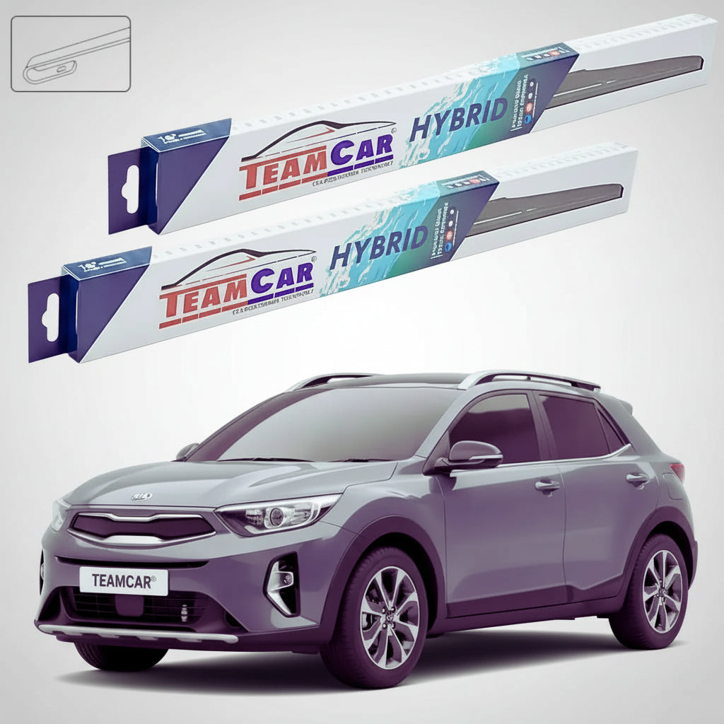 Ștergătoare Kia Stonic YB SUV 2017-prezent | Set Față Hibrid – TeamCar®