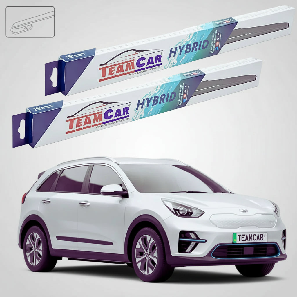 Ștergătoare Kia e-Niro II SG2 SUV Electric 2022-prezent | Set Față Hibrid – TeamCar®