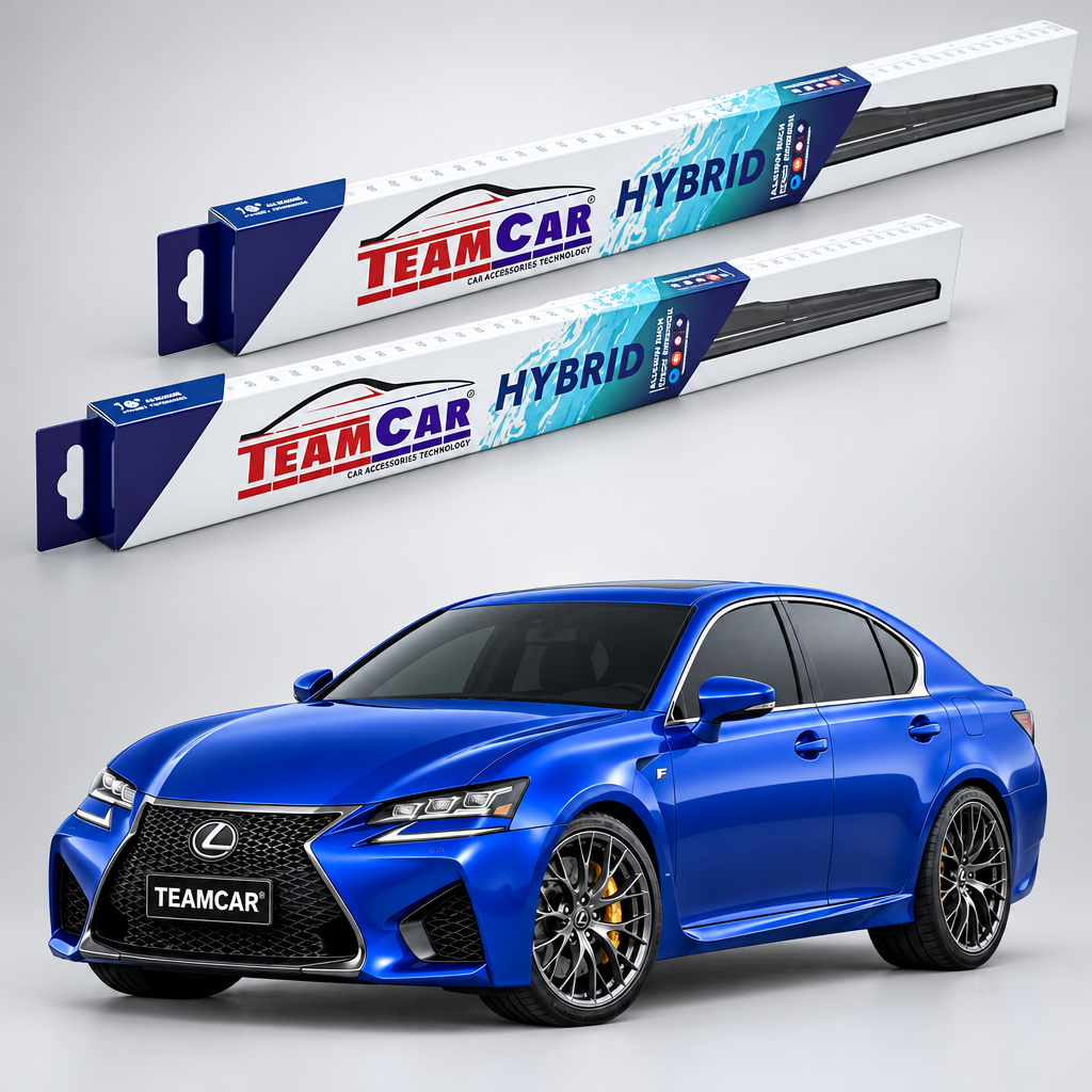 Ștergătoare Lexus GS IV L10 01.2012–08.2020 | Set Față Hibrid – TeamCar®