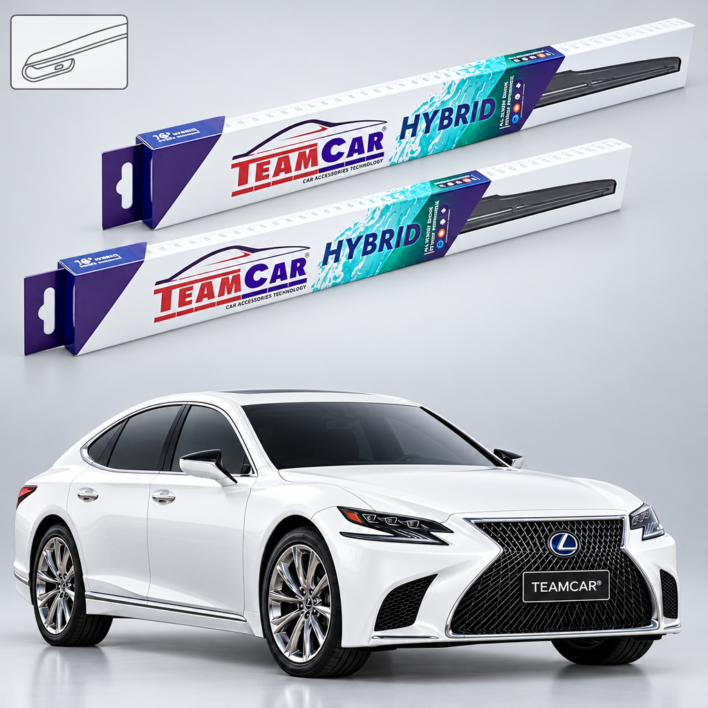 Ștergătoare Lexus LS V XF50 11.2017–prezent | Set Față Hibrid – TeamCar®