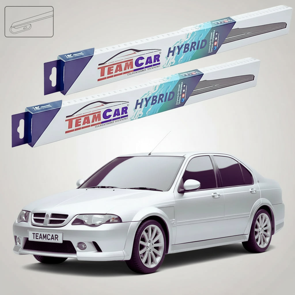 Ștergătoare MG ZS Sedan 2001-2005 | Set Față Hibrid – TeamCar®