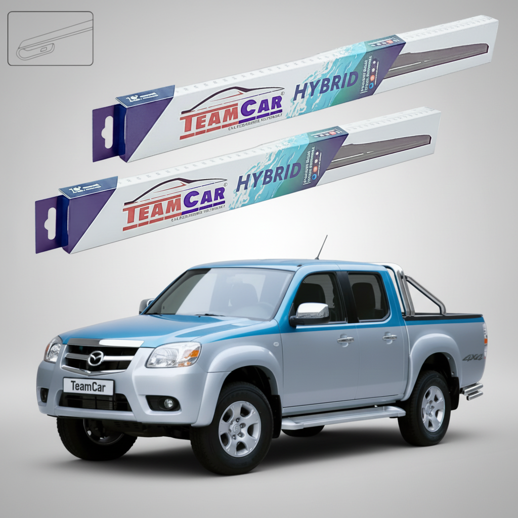Stergatoare Mazda BT-50 J97 Facelift 2008-2012 | Set Fata Hibrid - TeamCar