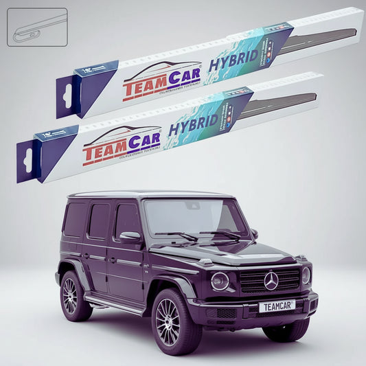 Ștergătoare Mercedes-Benz Clasa G W463 2018-prezent | Set Față Hibrid – TeamCar®