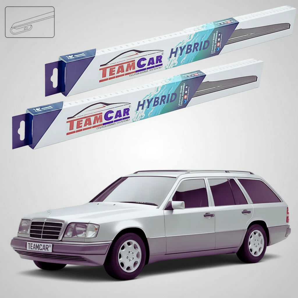Ștergătoare Mercedes-Benz Clasa E T-Model S124 1993-1996 | Set Față Hibrid – TeamCar®