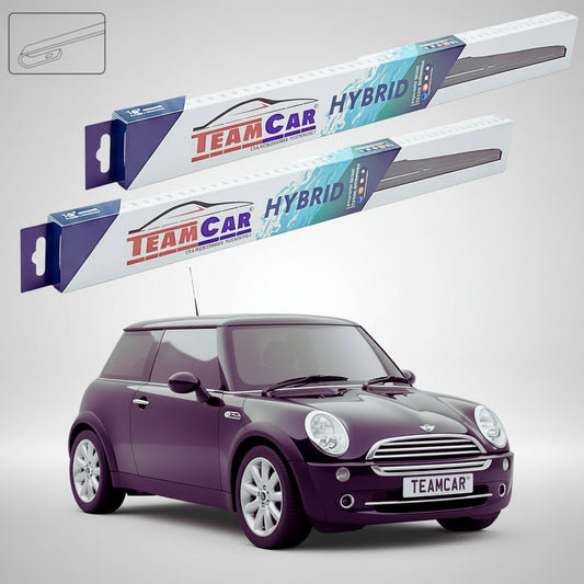 Ștergătoare Mini One R50 R53 Facelift 2004-2006 | Set Față Hibrid – TeamCar®