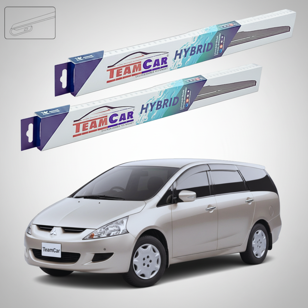 Stergatoare TeamCar pentru Mitsubishi Grandis Facelift MPV (NA_W) 2008-2010 - Set Fata Hibrid