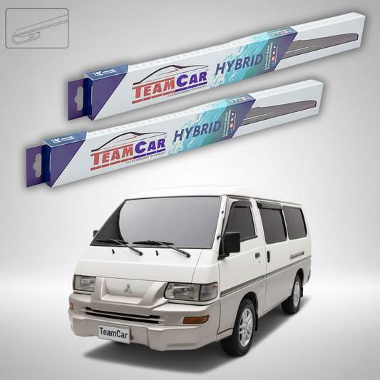 Stergatoare TeamCar pentru Mitsubishi L300 Exceed Van (P0_W/P1_W/P2_W) 2000+ - Set Fata Hibrid