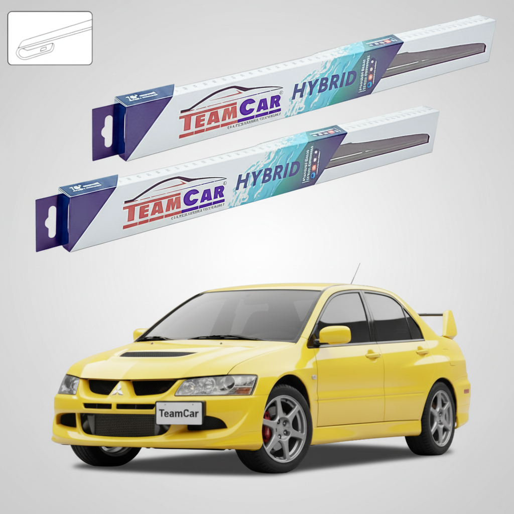 Stergatoare TeamCar pentru Mitsubishi Lancer Gen VII (CS_A/CT_A) EVO 7-9 2003-2010 - Set Fata Hibrid