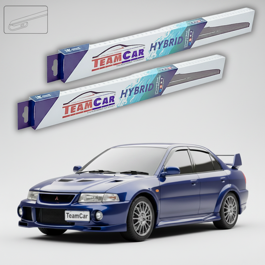 Stergatoare TeamCar pentru Mitsubishi Lancer Gen VI (CJ_/CP_) EVO 4-6 1995-2003 - Set Fata Hibrid