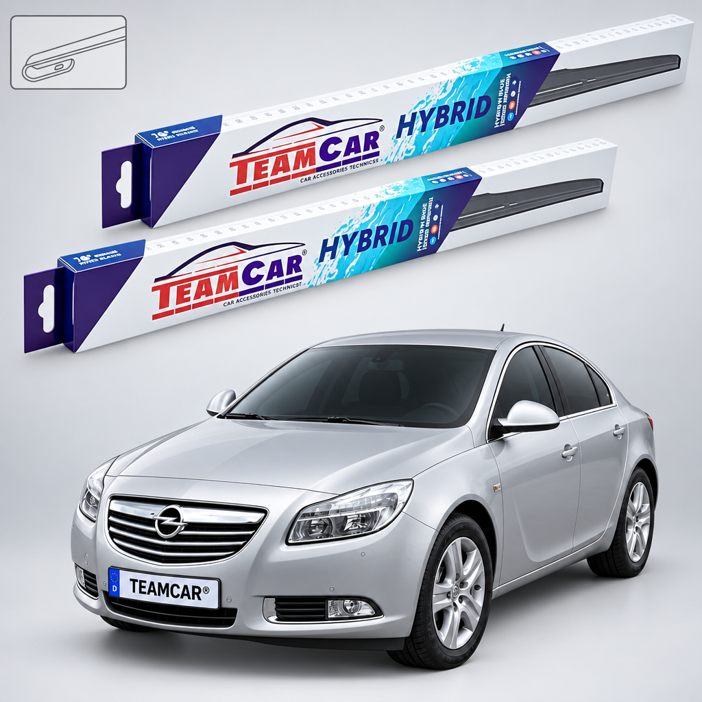 Ștergătoare Opel Insignia A Hatchback 2008–2017 | Set Față Hibrid – TeamCar®