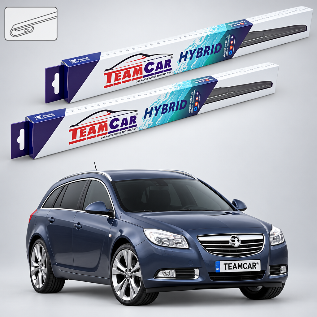 Ștergătoare Opel Insignia A Sports Tourer 2008–2017 | Set Față Hibrid – TeamCar®