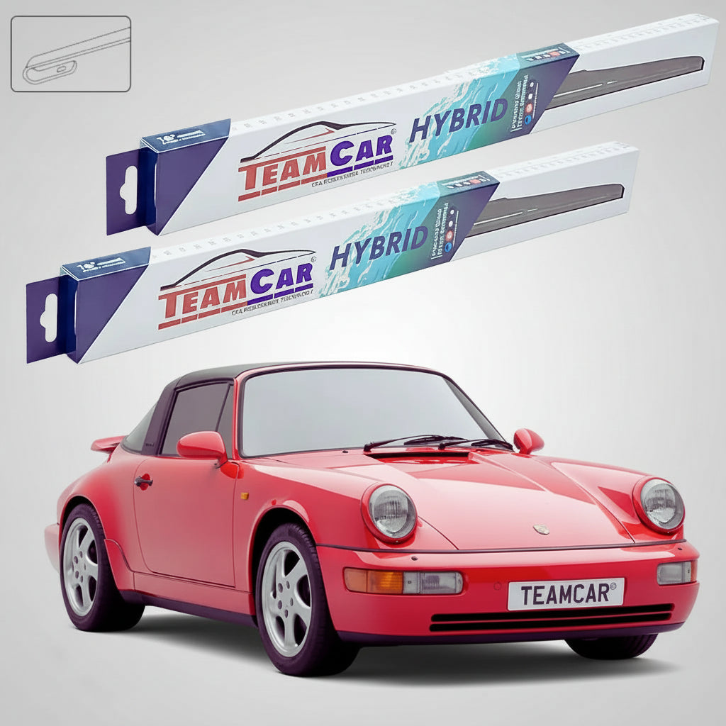 Ștergătoare Porsche 911 964 1989-1993 | Set Față Hibrid – TeamCar®