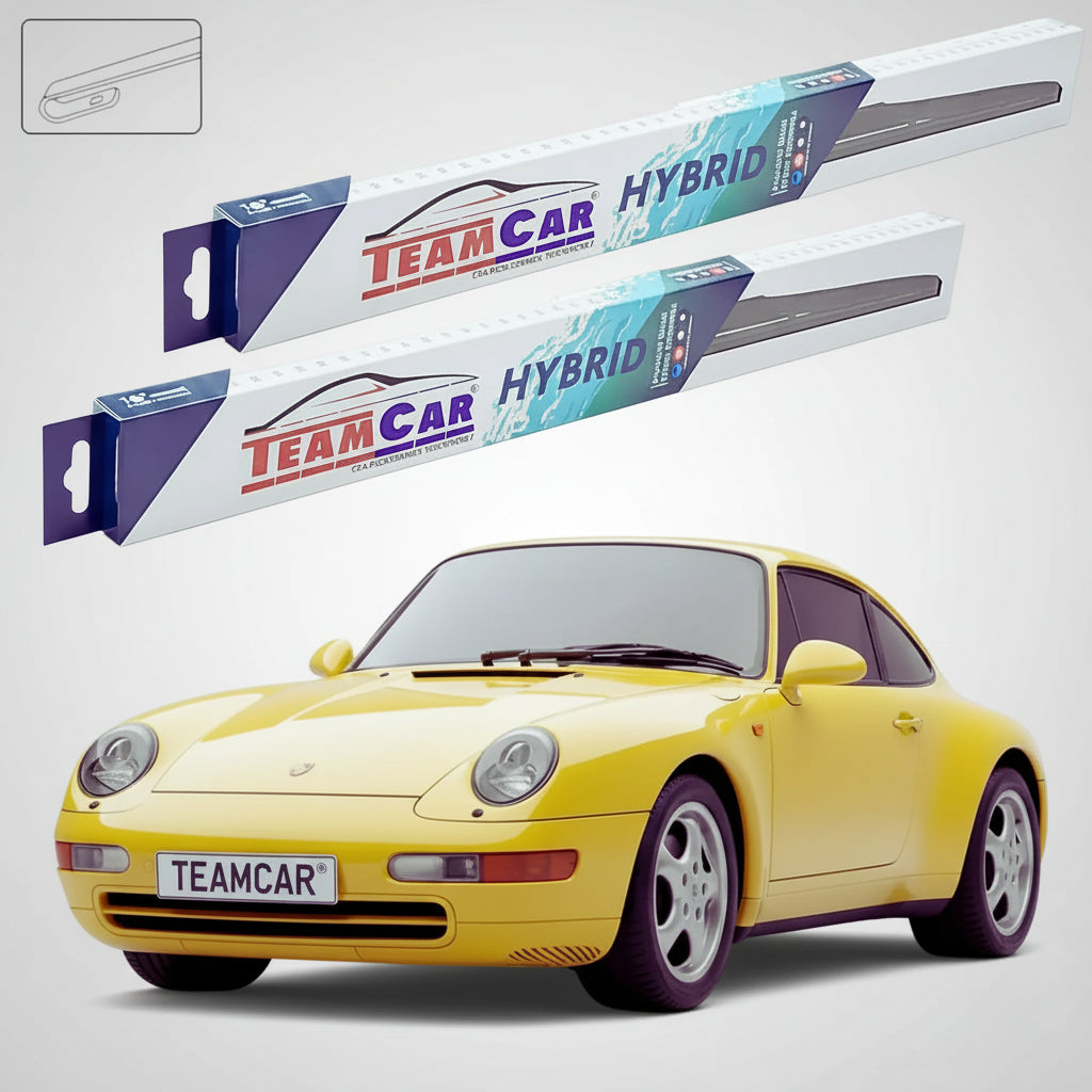 Ștergătoare Porsche 911 993 1993-1997 | Set Față Hibrid – TeamCar®