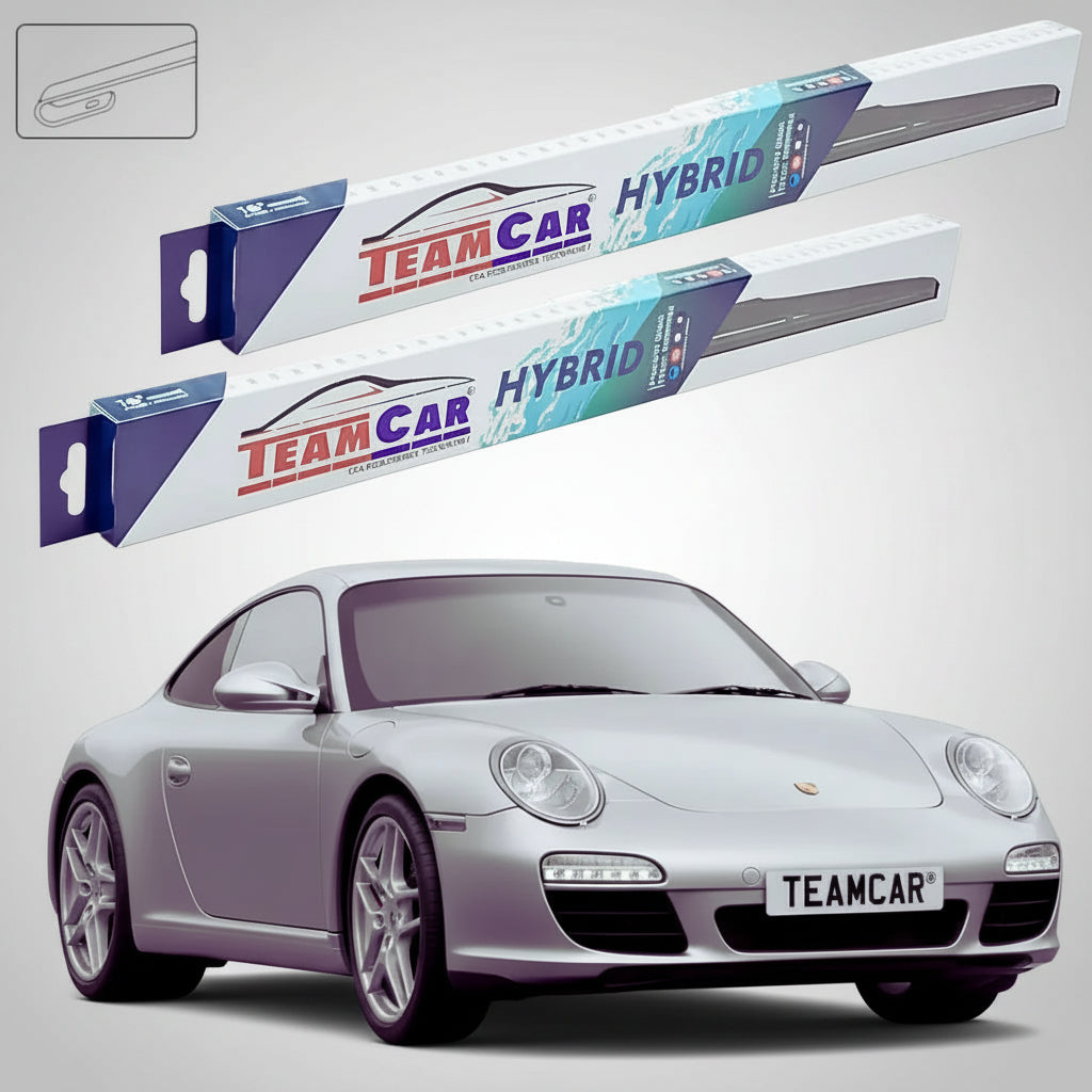 Ștergătoare Porsche 911 997 2004-2013 | Set Față Hibrid – TeamCar®